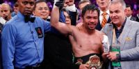 PACQUIAO se consagró campeón mundial por quinta vez en su carrera.