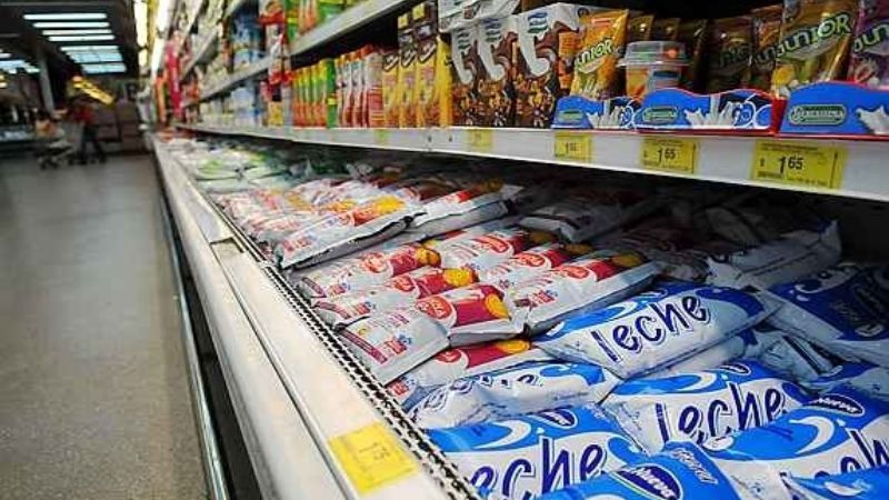 Las ventas de lácteos bajaron hasta 13% en los primeros cinco meses del año