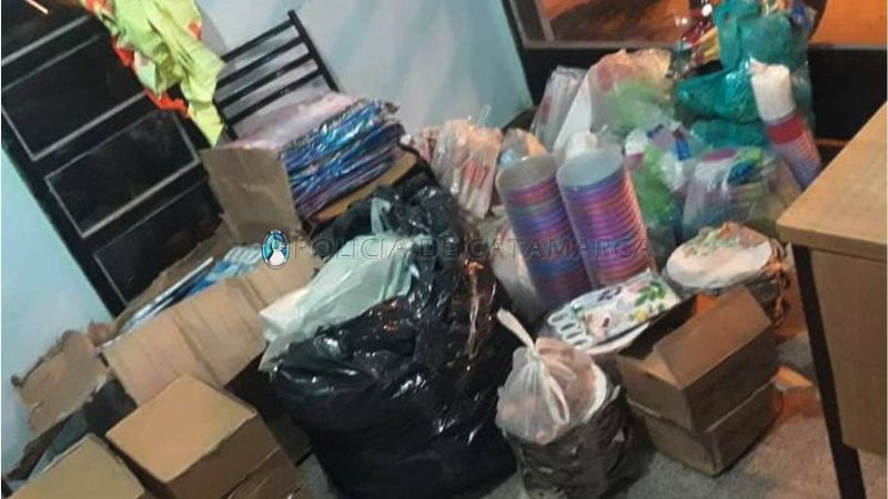 Secuestran 100 mil pesos de mercadería ilegal en un puesto caminero