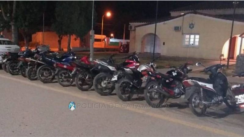 Secuestran 18 vehículos en un control vehicular en Capayán