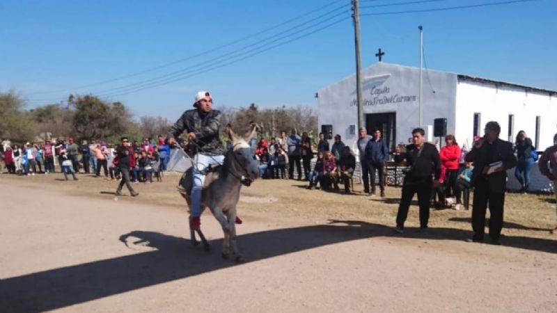 1° Rally de Burros en El Bañado, La Paz