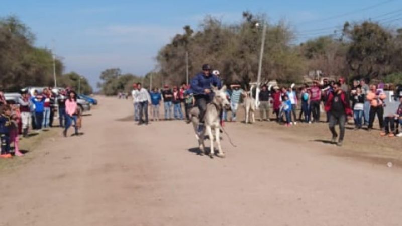 1° Rally de Burros en El Bañado, La Paz