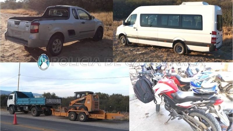 En una semana secuestran 162 vehículos