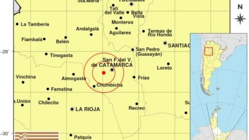Temblor se sintió en la Capital