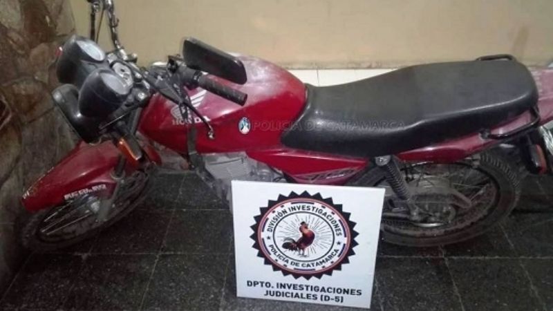 Recuperan motocicletas robadas