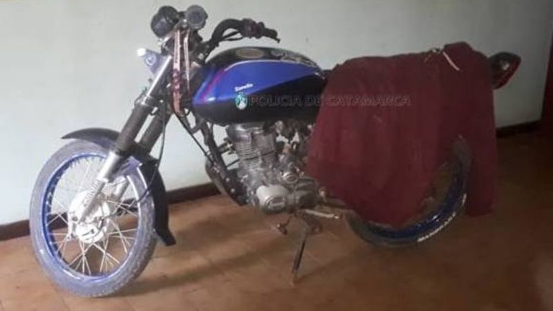 Recuperan motocicletas robadas