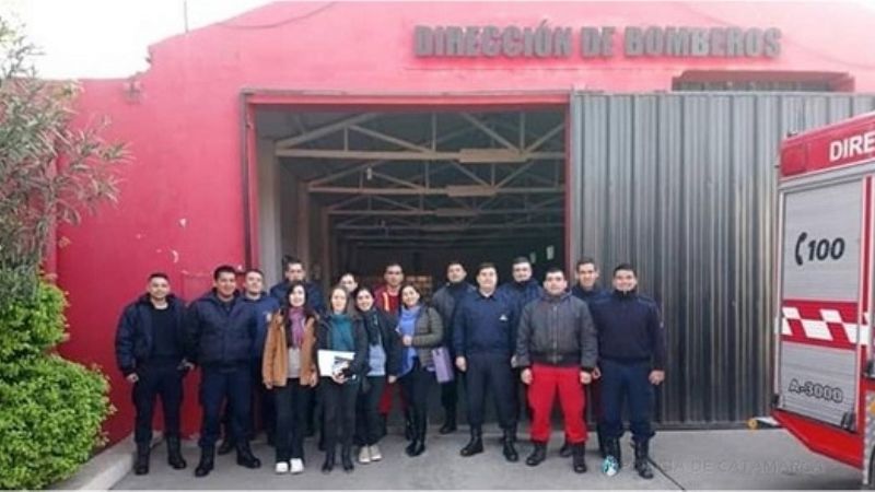 Bomberos recibieron capacitación