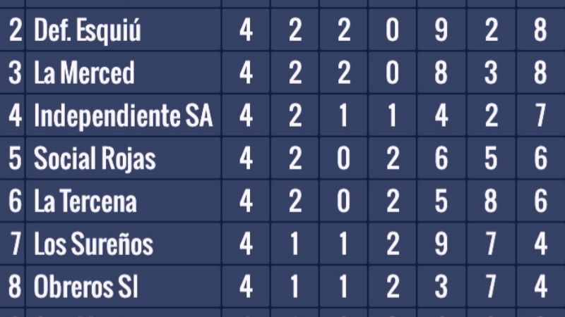 Los Infantiles chacareros cumplieron su 4ta. fecha