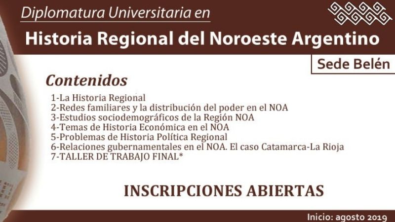 La Facultad de Humanidades dictará dos Diplomaturas en Belén