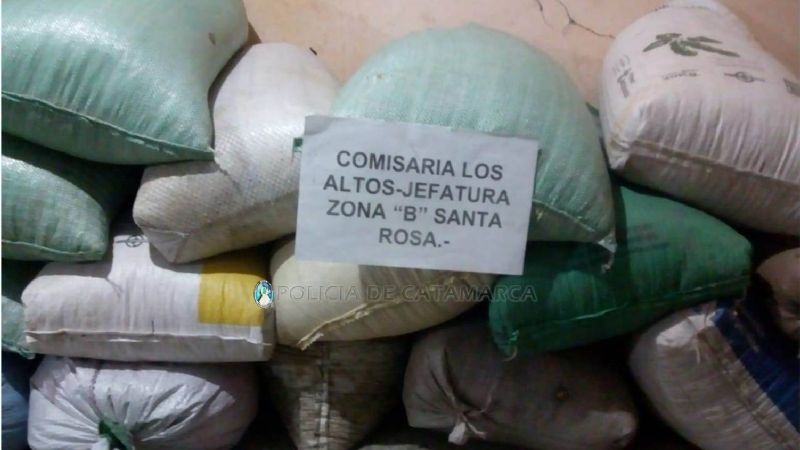 Esclarecen el robo de soja en una finca en Santa Rosa