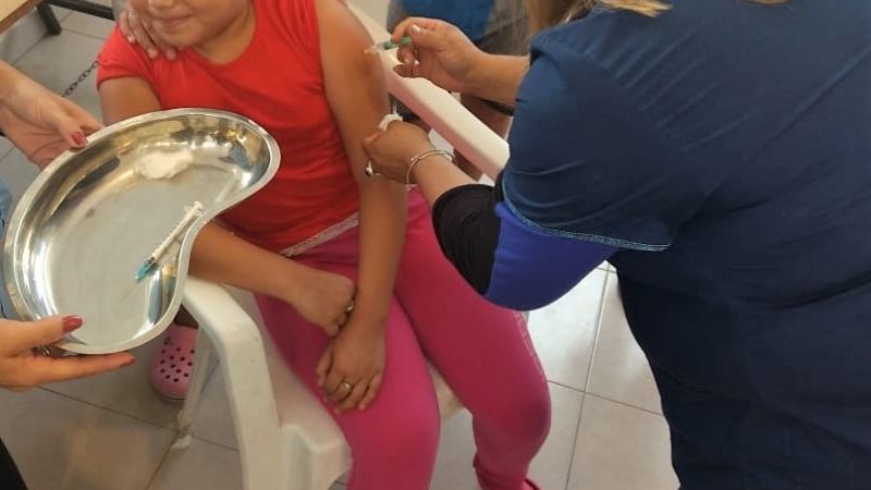 Positivo control de vacunas