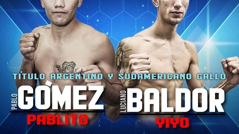 Gómez y Baldor por títulos argentino y sudamericano gallo