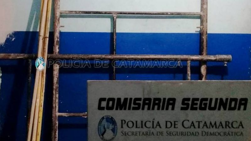 Recuperan un andamio robado en un local del centro