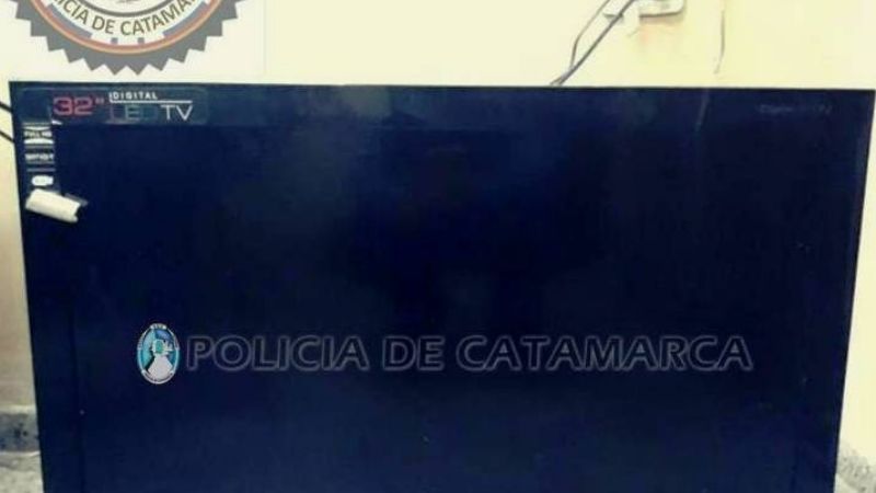 Mujer denunció a su ex por robarle el televisor