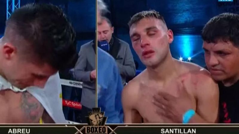 Murió Hugo Santillán, el boxeador que se había desvanecido en el ring