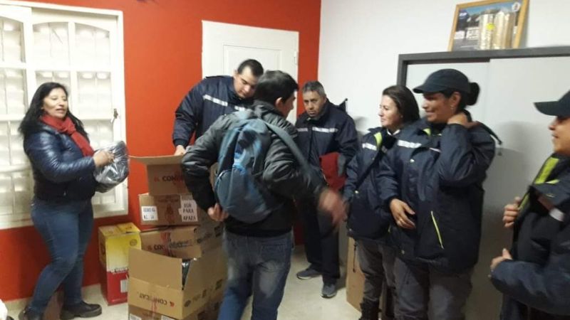 Entregaron indumentaria a personal de Tránsito de Icaño