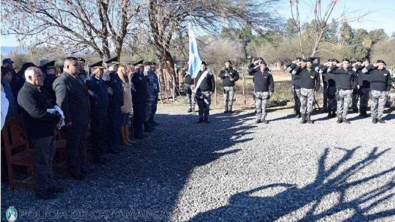 Acto por el XVII aniversario de la creación de la División Canes de la Policía