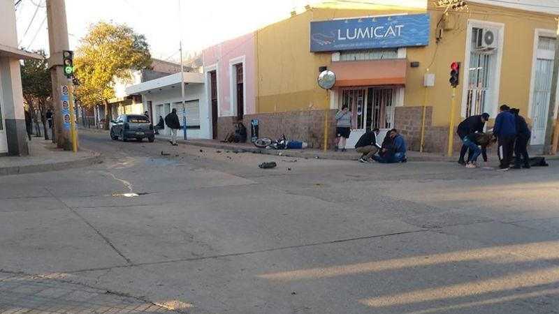 Choque fatal en pleno centro andalgalense