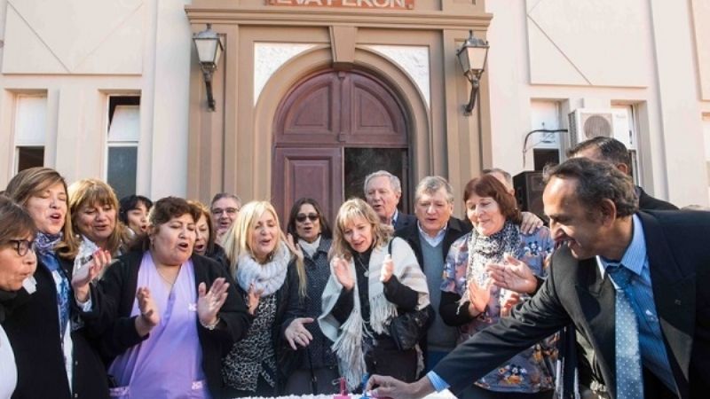 La Gobernadora participó del cumpleaños del Hospital de Niños