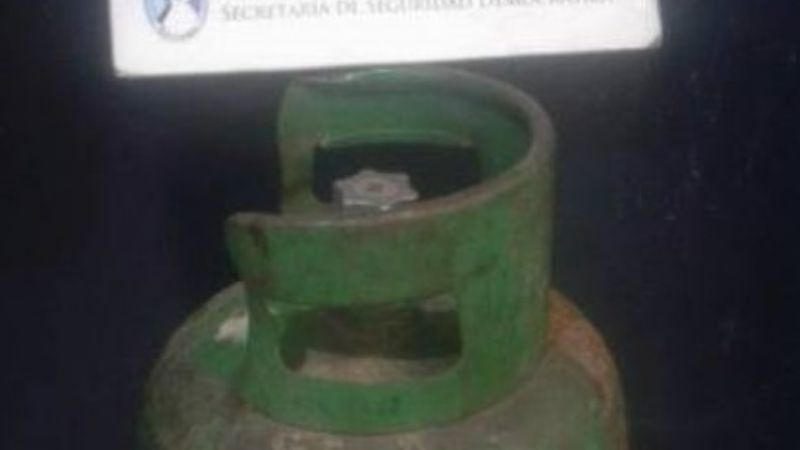 Recuperan una garrafa