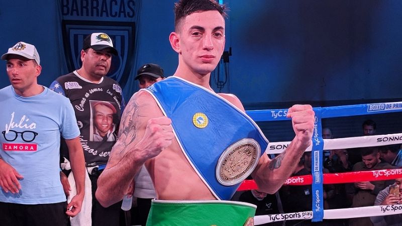 Baldor destronó a Gómez y se consagró en Barracas