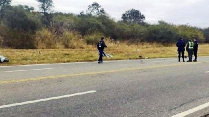 Ruta 34: choque entre un camión y un auto se cobró dos vidas