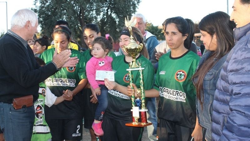 El Auténtico campeón del Fútbol Femenino chacarero
