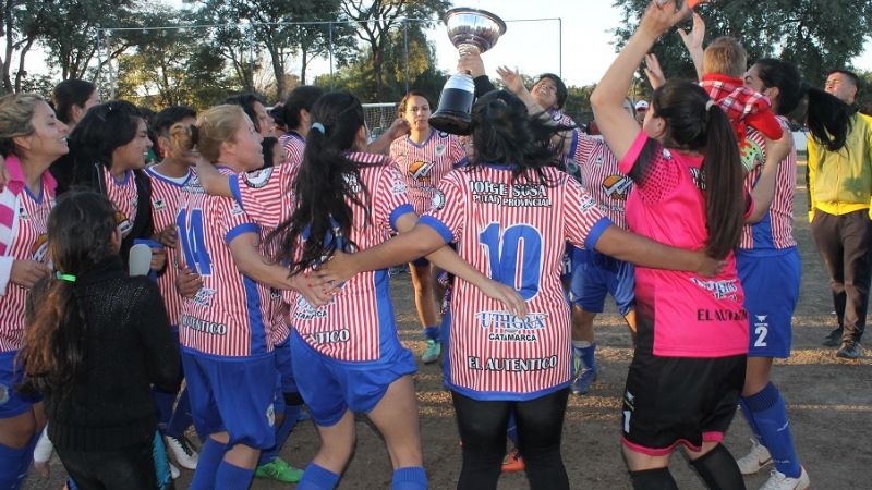 El Auténtico campeón del Fútbol Femenino chacarero