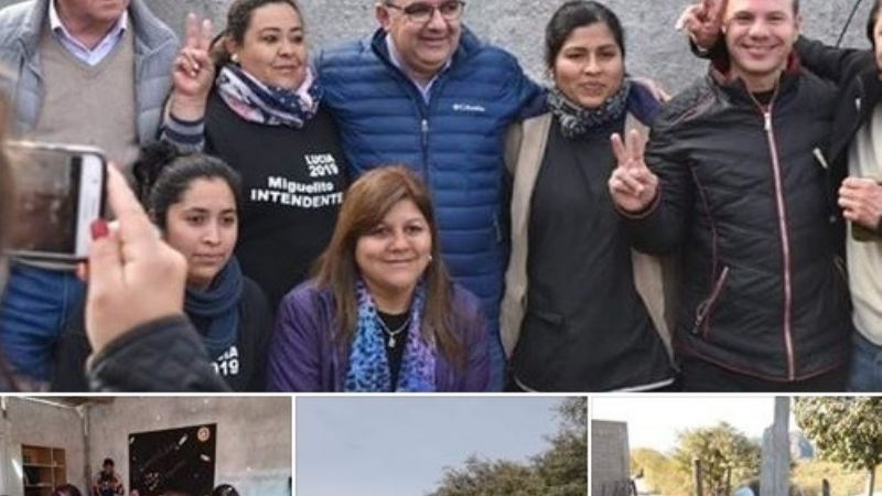 En seis meses realizó mas obras que el intendente