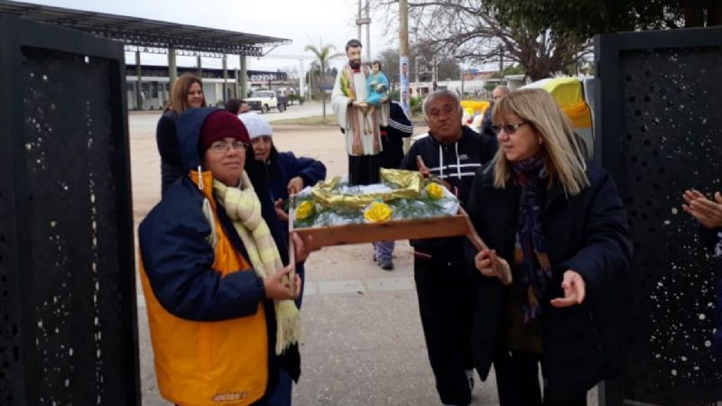Comenzó el Mes de San Roque y Novena de San Cayetano en Recreo