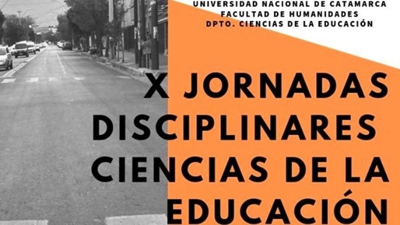 Se vienen las X Jornadas Disciplinares de Ciencias de la Educación