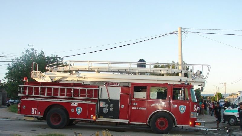 Incendio en el Portal de la Ciudad