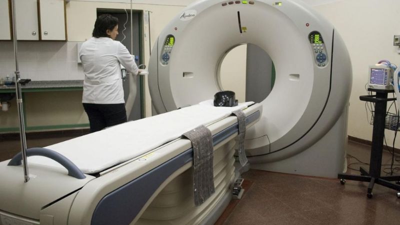 Sin tomógrafo en el hospital