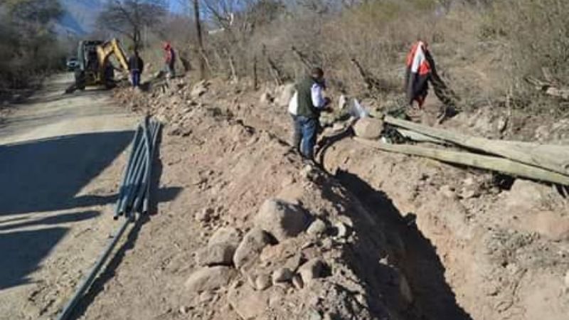 Avance de obras en Mutquin