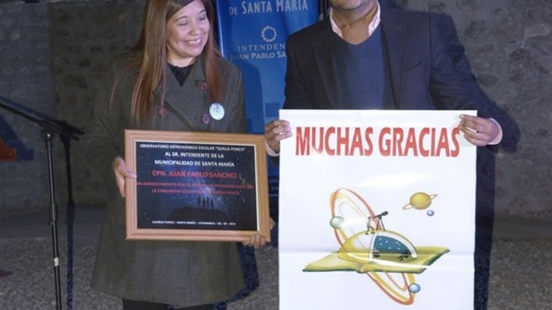 Se inauguró el observatorio inclusivo “Quilla Punco” de Chañar Punco