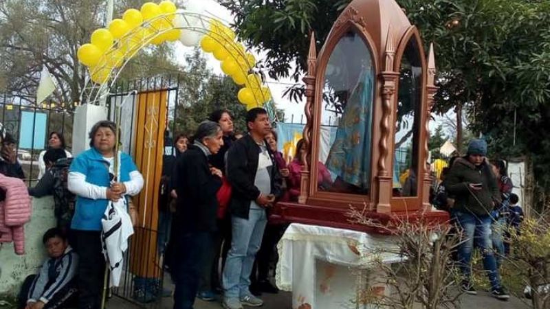 La Madre del Valle inició su visita a la Diócesis de Orán