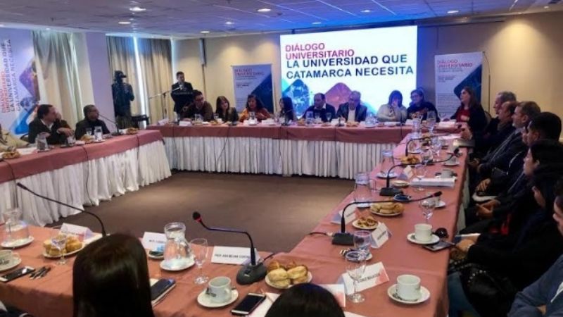 Sector universitario brindó su apoyo a Saadi y Jalil