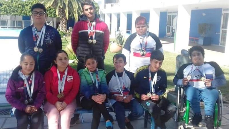 Excelente medallero para Deporte Adaptado de La Paz