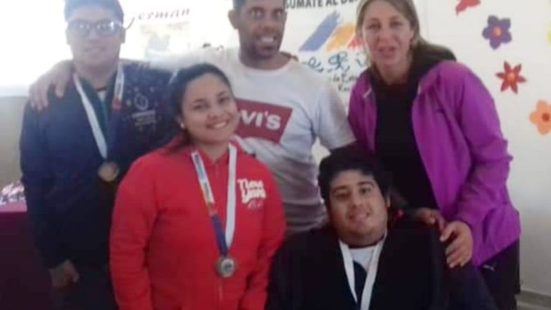 Excelente medallero para Deporte Adaptado de La Paz