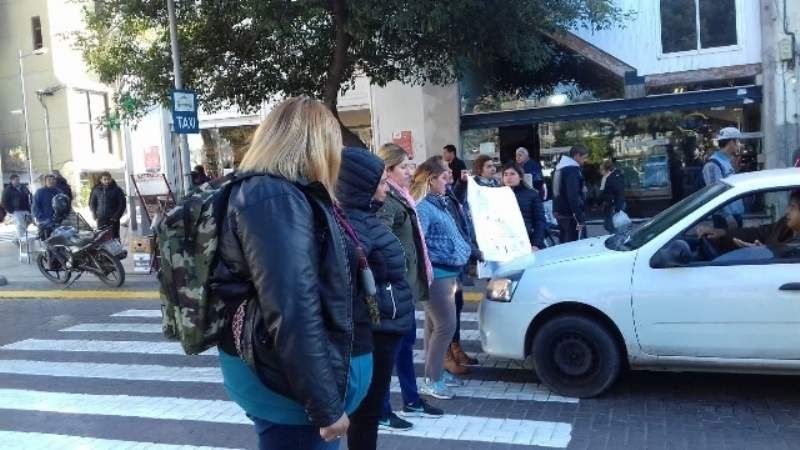 Piquete en busca de trabajo