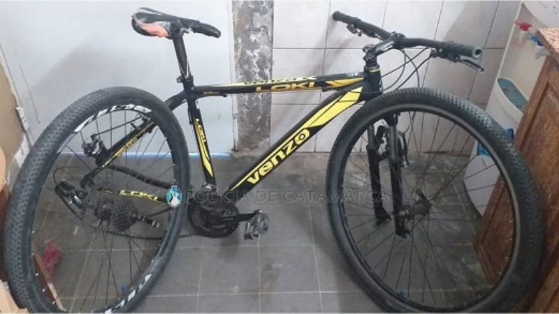 Recuperan una bicicleta robada