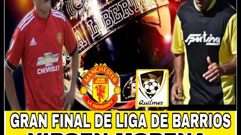 Este sábado van las finales de la Liga de Barrios