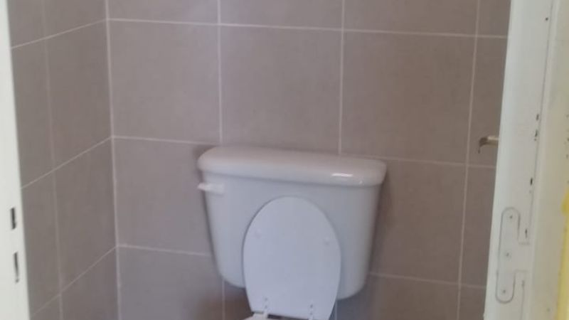 Lucía inaugura obra en Recreo