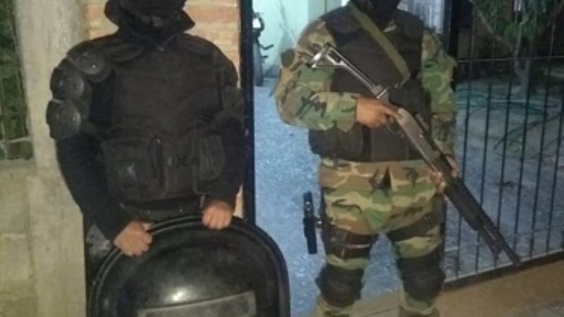 Desbaratan puntos de venta de droga en el Sur de la Capital