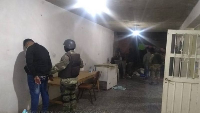 Desbaratan puntos de venta de droga en el Sur de la Capital