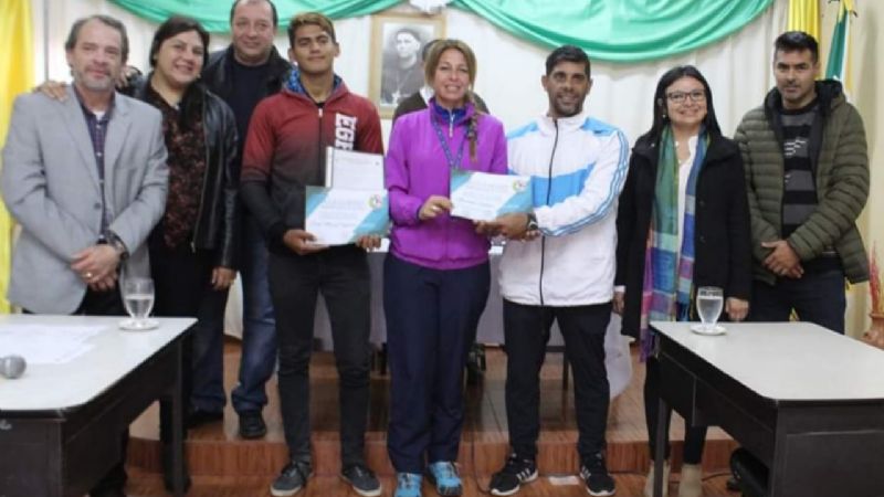 Destacaron al deportista Jorge Fogliaresi