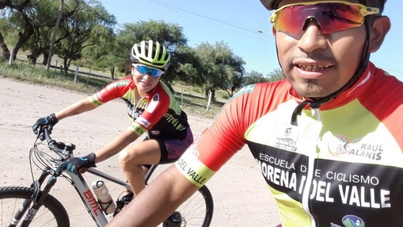 El equipo Morena del Valle "Tras las Sendas Diaguitas"