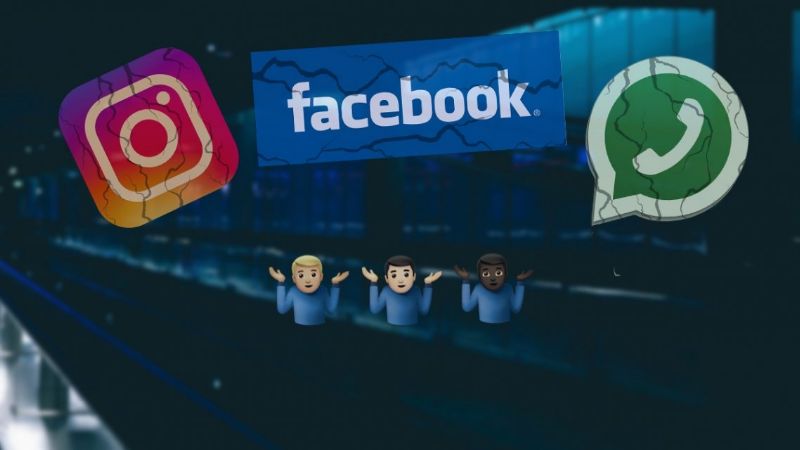 Revelan el posible motivo de la caída de WhatsApp, Facebook e Instagram