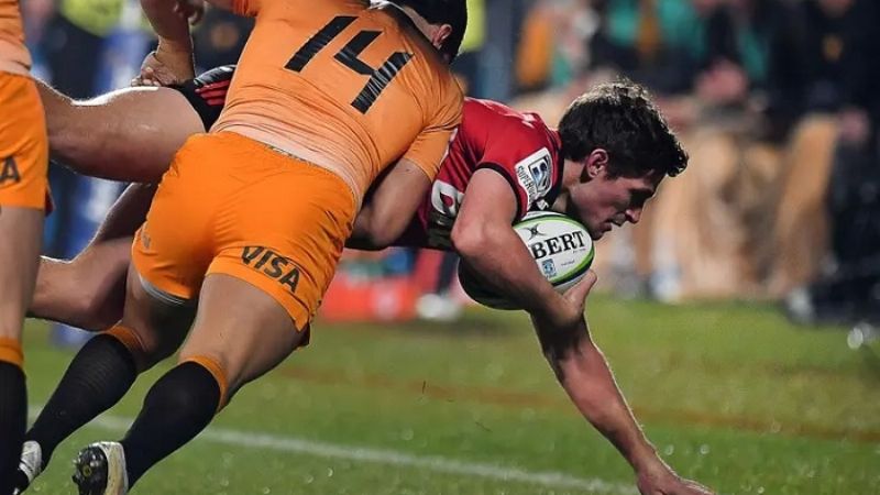 Jaguares cayeron 3-19 frente a Crusaders, en Nueva Zelanda