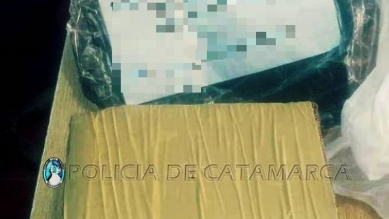 Secuestran un kilo de marihuana y detienen a un hombre en Belén